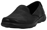 Skechers Women's Go Walk Lite-Queenly Loafer, Black, 7.5 M US