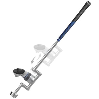 YEZRO Golf Club Attachment for Meta Quest 3s and Quest 3-27” or 19” Dual Length - Adjustable Weighted Golf Club Handle Accessory for Golf+ Realistic Weight & Balance (for Left & Right Controller)