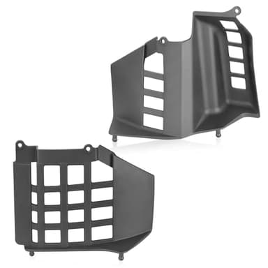 Left+Right Heel Guard Nerf Bar Plastic Kit Compatible with Yamaha ATV Banshee 350 YFZ350 1990-2006 3GG-21691-00-00 3GG-21621-00-00