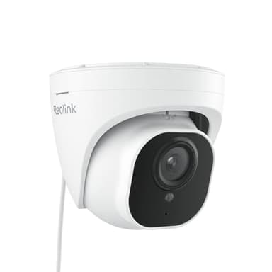 REOLINK 4K Wired Security Camera Outdoor System, IP PoE Dome Surveillance Camera with Human/Vehicle Detection, 100Ft 8MP IR Night Vision, Work with Smart Home, Timelapse, Up to 512GB SD Card, RLC-820A