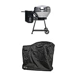 recteq Pellet Grill RT-B380 Bullseye + Cover, BBQ, Outdoor, and Electric Pellet Smoker Grill, Electric Smokers, Uses 100% Wood Pellets for Ribs, Brisket, Chicken, Sear, Smoke