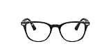Ray-Ban Junior Kids' RY1601 Square Prescription Eyeglass Frames, Black/Demo Lens, 46 mm