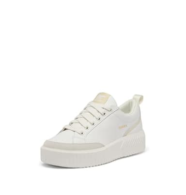 SOREL Women's ONA AVE Low Sneaker - Sea Salt, Bleached Ceramic - 9