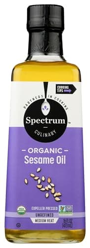 Spectrum Organic Sesame Oil, Unrefined, 16 oz
