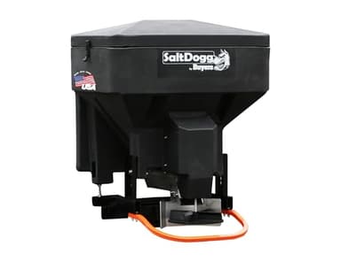 Buyers Products SaltDogg TGS03 Tailgate Salt Spreader, Made In The USA, 8 cu ft/600 lb Capacity, Horizontal Auger Feed, Commercial Salt Spreader For Truck Tailgate, Receiver Hitch Mount