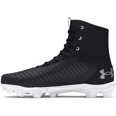 Under Armour Men's Highlight Franchise RM 2.0, (001) Black/White/Metallic Silver, 10, US