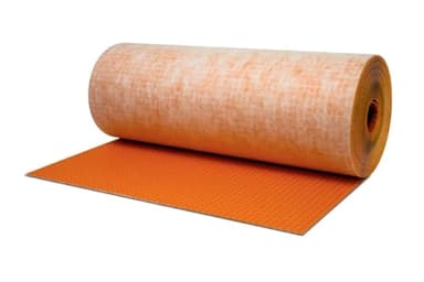 Schluter Ditra Uncoupling and Waterproofing Membrane for Ceramic and Stone Tile Application - Quick Installation, Made of Polyethylene, 1/8" Thickness, 54 Square Feet - DITRA5M