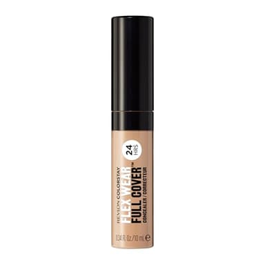 Revlon ColorStay Flex Wear, Full Cover Non-Creasing Concealer, Infused with Hyaluronic Acid & Vitamin E, Flexible Longwear, 040 Medium, 0.34 Fl Oz