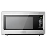 BLACK+DECKER Countertop Microwave Oven 2.2 Cu Ft, 1200w Microwave with Smart Sensor & 10 Power Levels, Child Lock & 9 Express Cook Presets