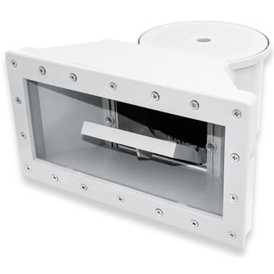 SWIMLINE HYDROTOOLS Standard Wide Mouth Above Ground Pool Skimmer Kit | ABS Construction | Pool Skimmer | Wide Mouth | Snap-In & Removable Weir | Above Ground Pool Skimmer | Easy Basket Access