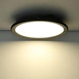 Maichis 12V RV 10inch Super Slim LED Pendant Ceiling Light Fixture, 12V RV Interior Light Fixture with On&Off Switch, 12Volt Ceiling Mount Light, Dimmable, 4000K for Motorhome Camper Trailer