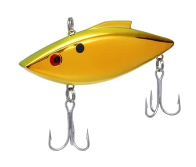 Bill Lewis Lifelike Rat-L-Trap Magnum Trap 3/4 OZ Lipless Crankbait Fishing Wobble Freshwater Lure for Saltwater, CAJUN'S Chrome
