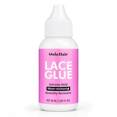 Dolahair Extreme Hold Lace Glue for Wigs, Waterproof, Invisible Bonding, 1.285 Ounce