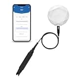 Crystal Smart Water Monitor for Salt Water Pools & Hot Tubs - 24/7 Continuous Digital Water Testing with App Notifications & Customized Chemical Dosing (New Model)