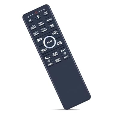ZWP HJH89 Replacement Remote Control Compatible for Sven & Son Bliss/Platinum Adjustable Bed Base