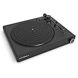 Victrola Stream Onyx - Wi-Fi Streaming 2-Speed Turntable with Bluetooth Output, Works with Sonos, UPnP Wi-Fi Streaming, Roon Ready Relay, Premium Moving Magnet Cartridge and Aluminum Tonearm (Black)