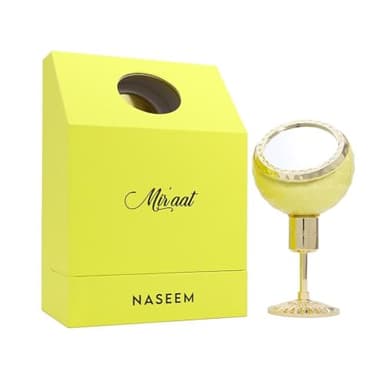 Naseem Miraat Aqua Parfum 100ml – Alcohol-Free, Long-Lasting Eau De Parfum with Raspberry, Jasmine & Musk