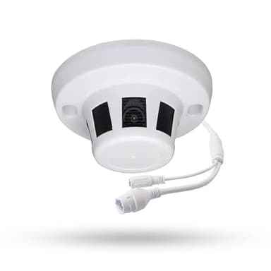 Real HD 4K 8MP PoE IP Camera, H.265 Super Low Lux Surveillance CCTV Security Camera with 3.7mm Lens, No IR, Indoor, NDAA Compliant