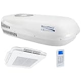 RecPro RV Air Conditioner Low Profile 13.5K Non-Ducted | Quiet AC | 110-120V | Heater and Cooling | Easy Install | For Camper, Travel Trailer, Fifth Wheel, Food Trucks, Motor Home (White)