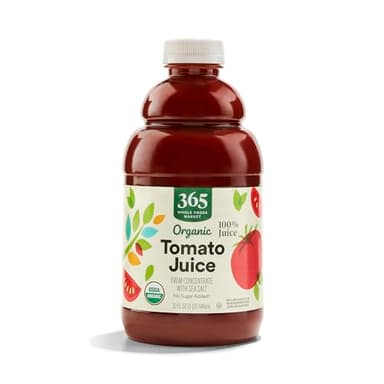 365 by Whole Foods Market, Organic 100% Juice, Tomato, 32 fl oz