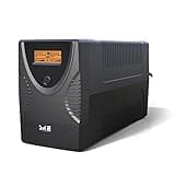 Ups Battery Backup and Surge Protector,Computer Uninterruptible Power Supply Units,Battery Backup Intelligent LCD,SKE Back UPS,Uninterruptible Power Supply,Battery Backup for Computer 1500VA/900W