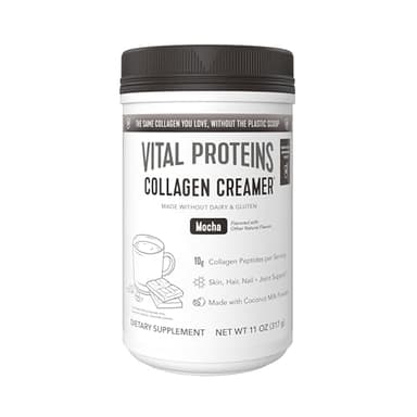 Vital Proteins Collagen Peptides Powder - Mocha Coffee Creamer for Hair, Skin & Nails Support, 11 Oz