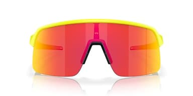 Oakley 0OO9463A Sutro Lite Low Bridge Fit Sunglasses, Inner Spark Olympic Matte Tennis Ball Yellow/Prizm Ruby, 39 mm