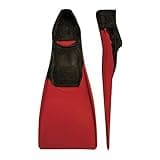 FINIS Long Floating Fins for Swimming and Snorkeling , Black/Red , XL (US Male 9-11 / US Female 10-12)