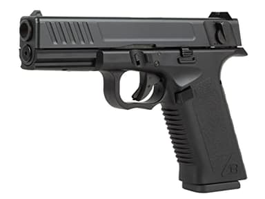 Barra Airguns 009 Full Auto BB Gun Pistol, CO2 Blowback Select Fire Air Pistols, BB Guns for Kids & Adults, 18-Round Drop-Free Magazine, 325 FPS, 177 Caliber BBS
