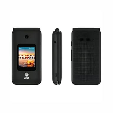 SIMBROS AT&T CINGULAR FLIP 4 SMARTFLIP IV U102AA 4G Phone for AT&T ONLY Complete with At&t Sim Card sim Key