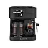 Cuisinart Coffee Center Barista Bar 4-in-1 Coffee Maker, Single-Serve Pods Compatible, Coffeemaker, Three Brewing Sizes, SS-4N1MBNAS, Black