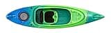 Perception Flash 9.5 | Sit Inside Kayak for Fishing and Fun | Two Rod Holders | Multi-Function Dash | 9' 6" | Earth (9331900190)