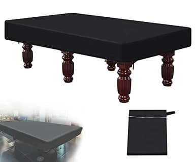 7 Foot Billiard Pool Table Cover, Waterproof&Tearproof Cover for Pool Table with Storage Bag, Indoor Outdoor All Season Sun Rain Snow Dust Protection Snooker Table Covers