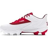 Under Armour Boys' Leadoff Low RM JR 3.0, (600) Red/White/Red, 3.5, US