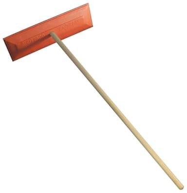 Snow Rake/Snow Broom with Pole - 48” Pole with 18" Head. - Auto Dealer Quality Shuttsco USA! #105 Commercial Grade