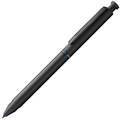 Lamy st black tri pen Multifunctional pen – slim stainless steel mechanical pencil & ballpoint pen in one – includes M 21 ballpoint refill in blue and red & M 41 fine-line refill (0.5 mm)