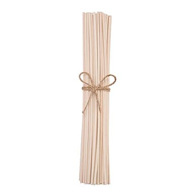 10inch Diffuser Replacement Sticks - 20 Pcs Aroma Reed Fragrance Sticks Refill for Home and Bathroom - Rattan Essential Oil Sticks for Scented Diffuser