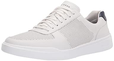Cole HAAN Mens Grand Crosscourt Modern Perforated Sneaker, Optic White/Peacoat, 12-M US