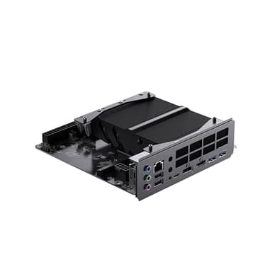 MINISFORUM Motherboard BD895i SE Mini ITX NAS Motherboard, AMD Ryzen 9 8945HX,16 C/32 T,PCIe 5.0 x16 Slot, Dual PCIe4.0 M.2 Support, DDR5,8K Triple Output(HDMI/DP/USB-C), RJ45 2.5G, USB 3.2