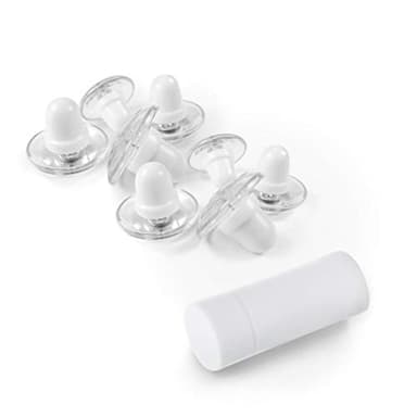 Pinion Pins Clear Magnetic Duvet Clips with Magnetic Key for Easy Removal. Pack of 8 Comforter Fasteners That are Safe Locking, Bedding Pins Holds up to 10lbs, Clamps Keeps Comforter from Shifting