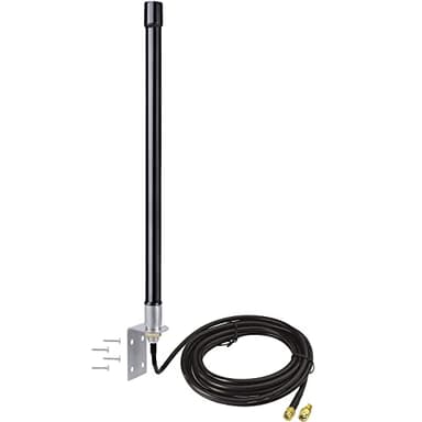 Bingfu 4g LTE Long Range Cellular Trail Camera Antenna Wall Mount - Compatible with Spypoint Link Micro Flex Covert Spartan Stealth Muddy Wildlife Hunting Cam Outdoor Mobile Security Camera