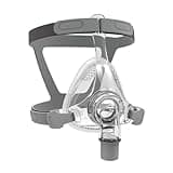 CPAP Masks, Universal CPAP Full Face Mask Reuse Replacement Set for F20, Full Face Nasal CPAP Mask with Headgear, Elbow/Swivel and Cushion, Suitable for Various Models of CPAP Machines (M)