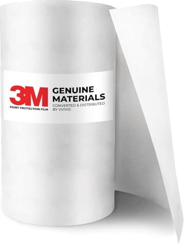 3M Clear Paint Protection Bulk Film Roll 6-by-25-inches