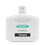 Neutrogena Scalp Therapy Anti-Dandruff Shampoo for Itchy Scalp, 2.5% salicylic acid with Peppermint Fragrance, 12 fl oz
