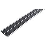 Silver Spring 10' L Aluminum Multi-Fold Wheelchair Ramp with Grit Coat Surface - 600 lb. Weight Capacity