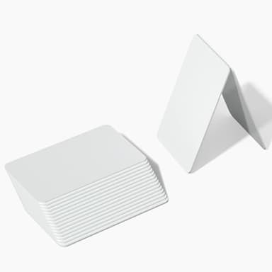 Timeskey 20pcs PVC ID Cards CR80 30 MIL Inkjet Printing Plastic Waterproof Material for Epson & Canon Printers