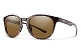 Smith Eastbank Round Sunglasses, Tortoise/Carbonic Brown, One Size