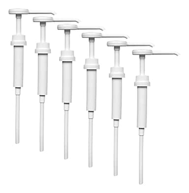 Comfort Axis Deluxe Plastic Dispensing Pump, Fits Gallon Jugs (Pack of 6)