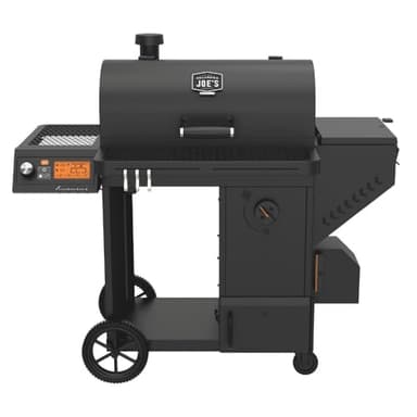 Oklahoma Joe's Tahoma 900 Auto-Feed Charcoal Smoker and Grill w/Wi-Fi, 900 sq. in. Cooking Area, Black - Charcoal BBQ Grill