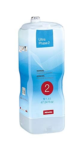 Miele's UltraPhase 2 Detergent for Whites and Colors, Aqua Fragrance 1.4 Liters, 63 Loads